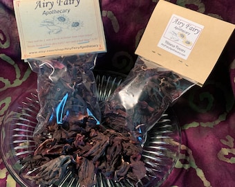 Dried Organic Hibiscus Flowers