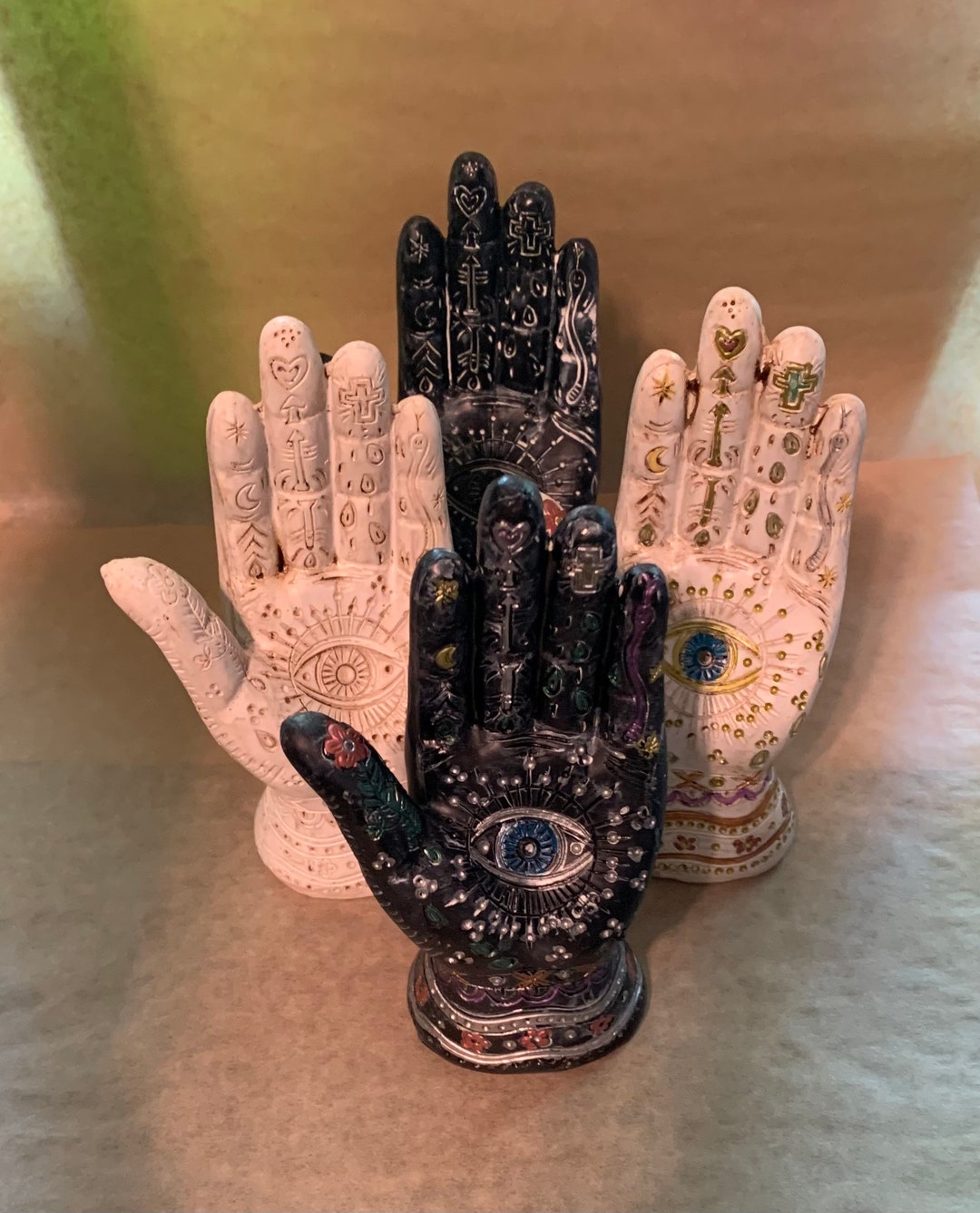 Hamsa Hand, Hand of God, Fatima Hand, Eye of Protection, Evil Eye ...