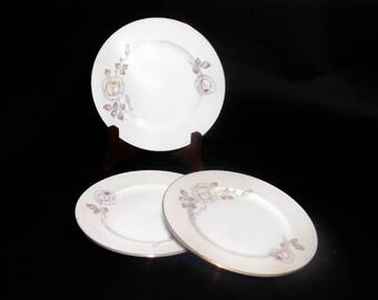 or berry bowl. dessert 1960s Johann Haviland Germany Sweetheart Rose fruit nappie Vintage