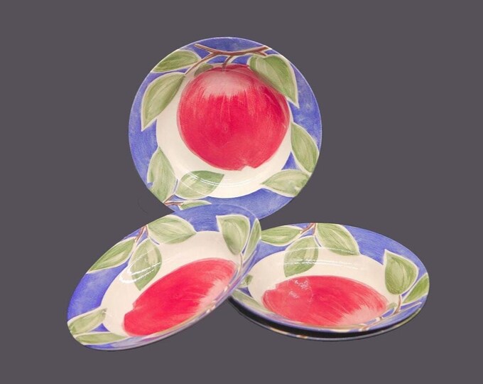 Eaton Home EAT8 rimmed soup bowls. Fresh Apples. Choose quantity below.
