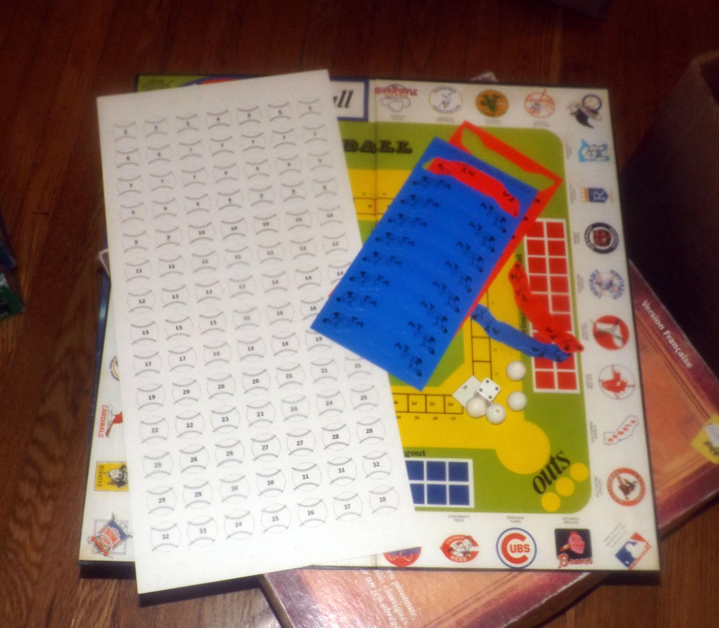 Vintage (1973) Officially Licensed Major League Baseball board game