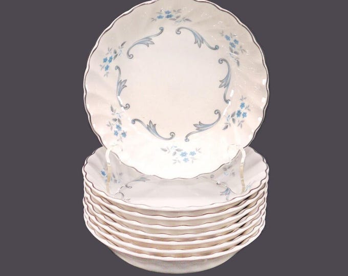 Eight Myott Trousseau fruit nappies, dessert bowls made in England.