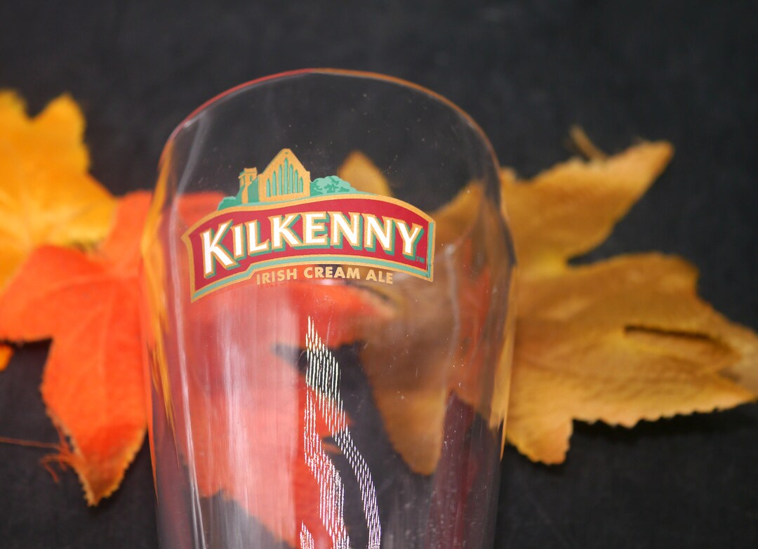 Kilkenny Irish Cream Ale Beer Pint Glass Etchedglass Branding