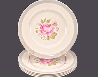 Vintage Myott Admiration bread, dessert plates made in England.