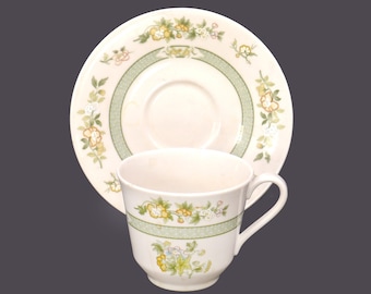 Vintage Royal Doulton Tonkin TC1107 cup and saucer set. England.