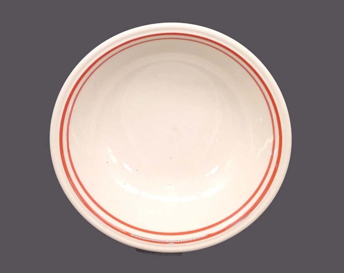 Biltons Red Bands coupe cereal bowl made in England. Sold individually.