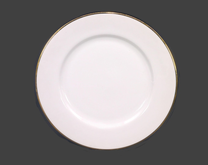 Pier 1 PER107 Gold Band dinner plate. Sold individually.