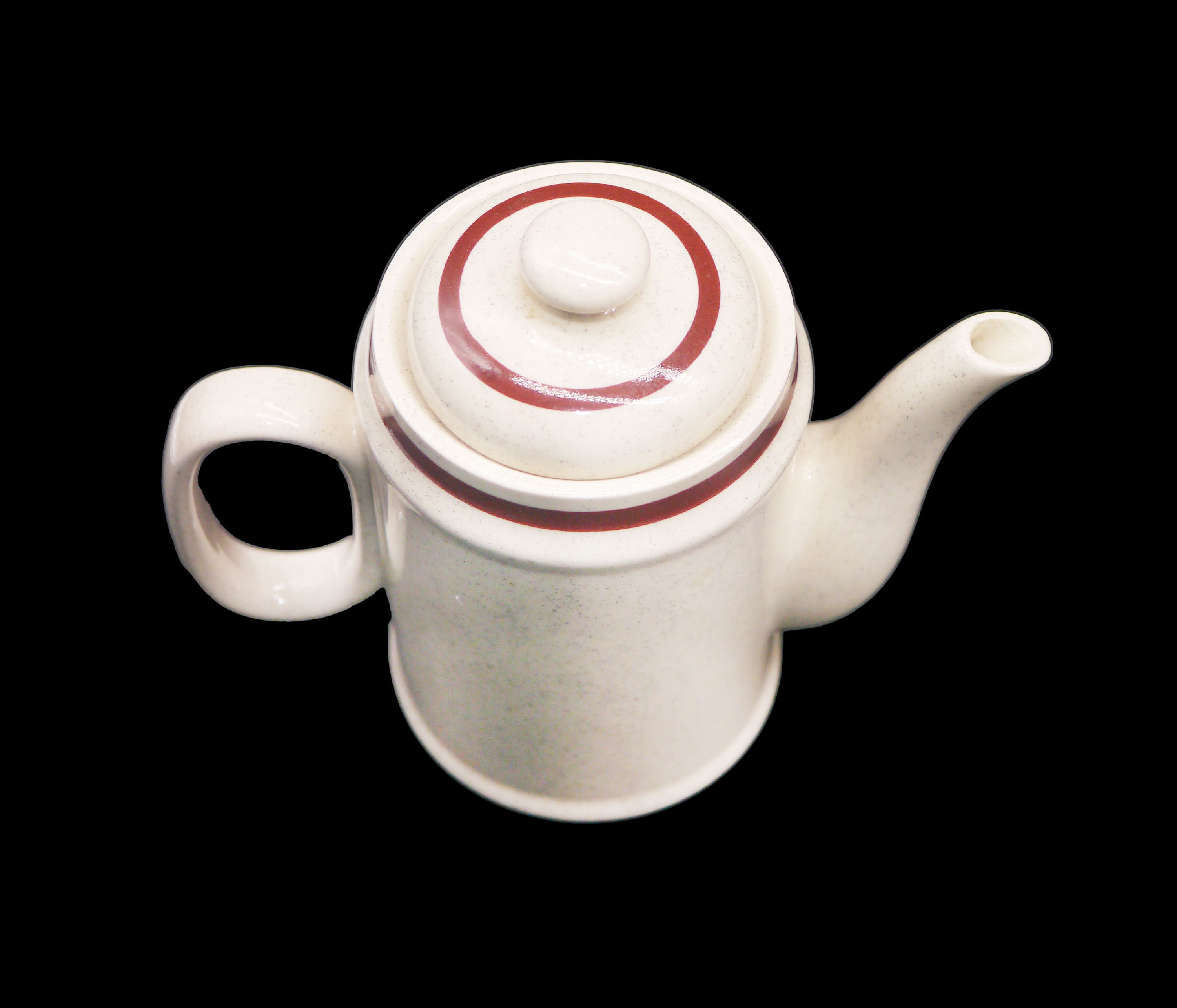 Northland Stoneware Scandia twocup coffee pot with lid made in Japan.