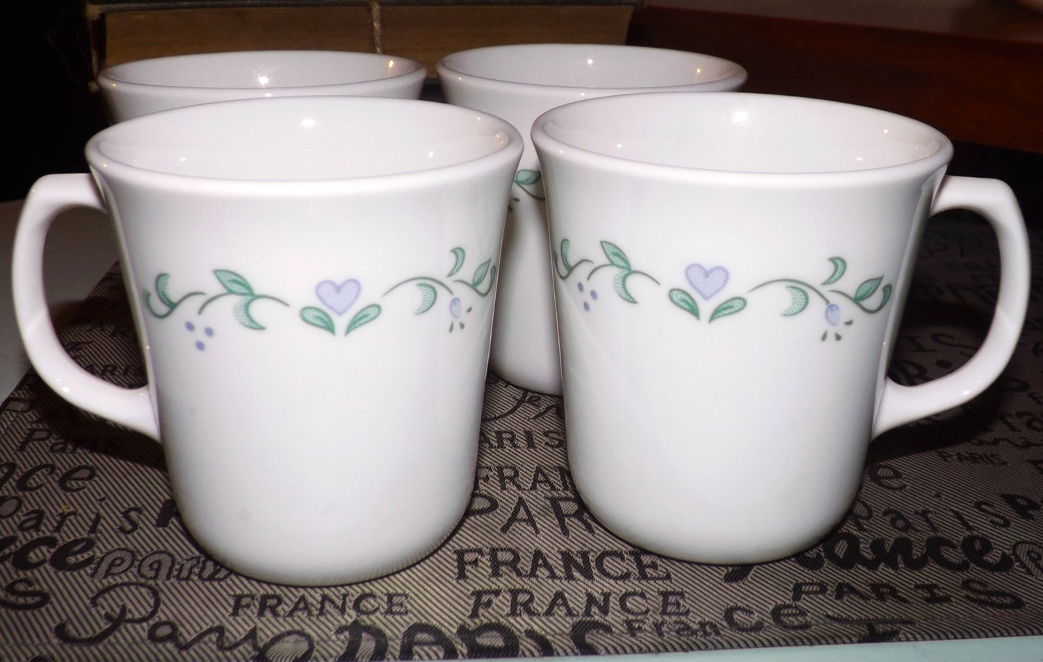 Vintage (1997) Corelle Corning Corning Ware Country Cottage coffee