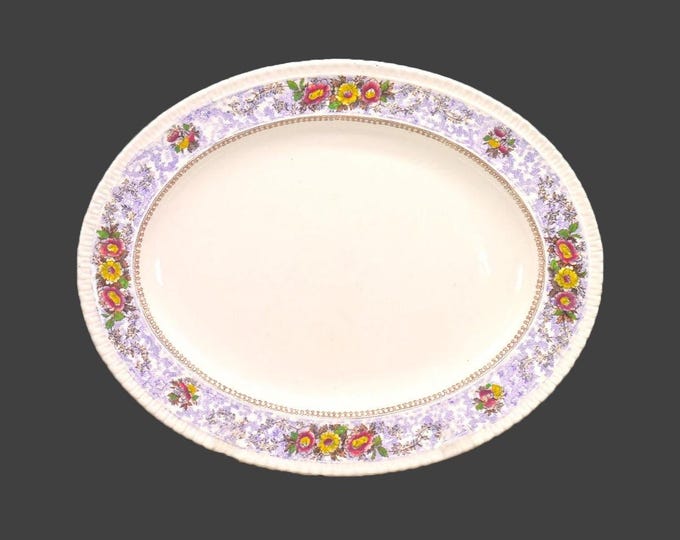 George Jones | Crescent Pottery The Windsor oval platter made in England.