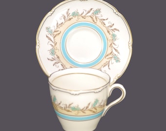 Vintage Royal Doulton Prelude demitasse espresso set. Bone china made in England.