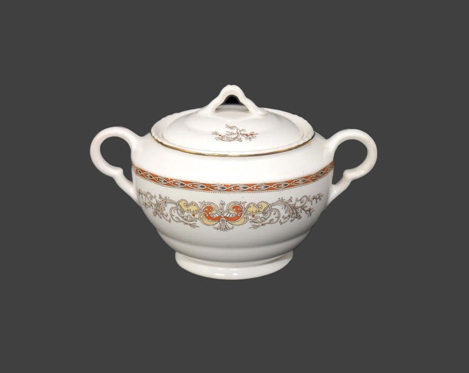 John Maddock Kingsley covered sugar bowl made in England.