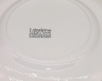 Wood & Sons Canadian Centennial 1967 Commemorative Plate