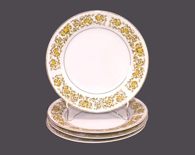 Towne House Daffodil 3709 bread plates made in Japan. Choose quantity below.