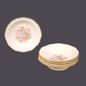 Vintage Sovereign Potters Barbara Ann dessert bowls.