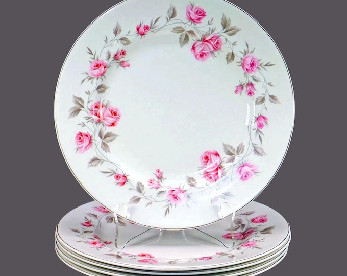 Five Johnson Brothers | Sovereign Potters Rhapsody dinner plates.