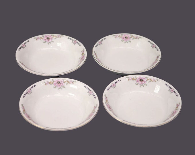 Antique Alfred Meakin Milldale fruit nappies, dessert bowls made in England. Choose quantity below.