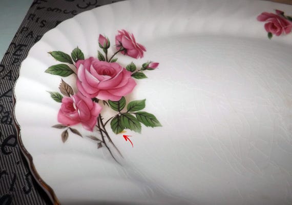 Early Mid Century 1940s Johnson Brothers Lynmere Oval Etsy