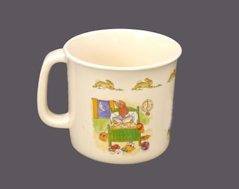 Royal Doulton Bunnykins melamine handled child's baby's cup. Great baby gift, baby shower add-on gift.