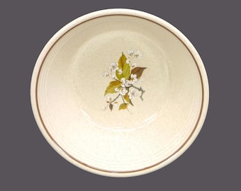 Vintage Royal Doulton Wild Cherry Cereal Bowl: England Lambethware Stoneware