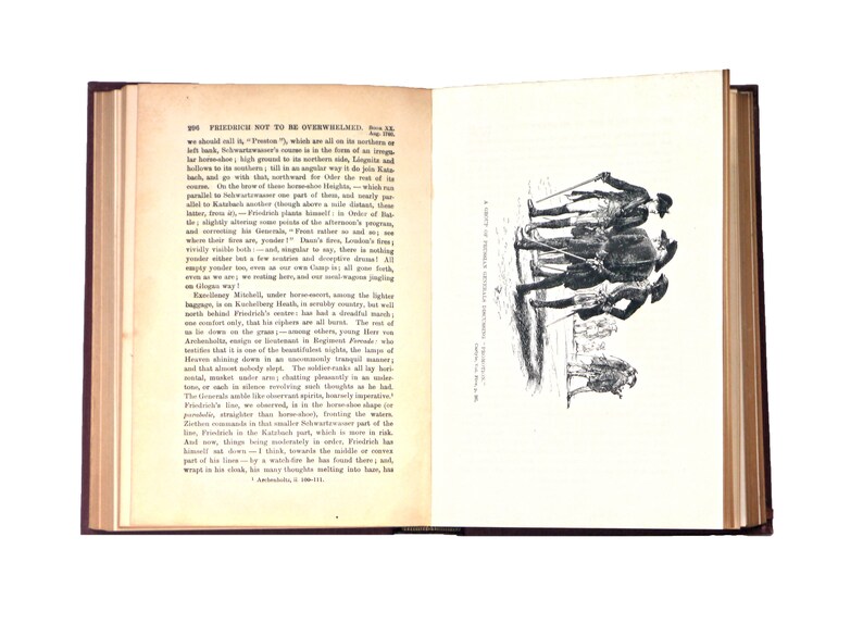 Antiquarian hardcover book Carlyle's Works Thomas Carlyle Vol V History Friedrich the Second Frederick the Great. Peter Fenelon Collier. image 4