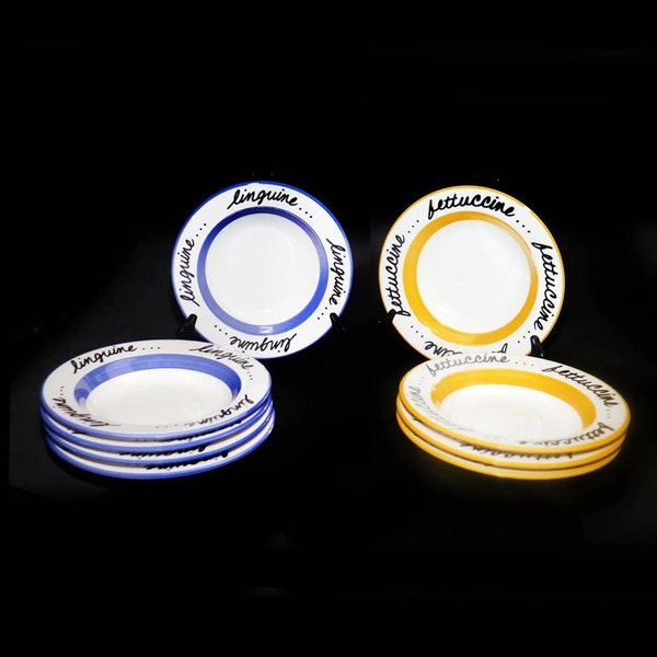 Pasta Bowls Made in Italy Etsy