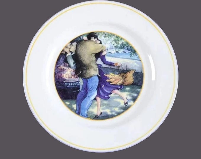 Vintage French Bread series bread, dessert, side plate by Sabatier. Choice of pattern.
