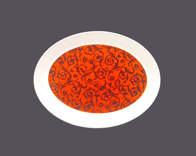 Retro Johnson Brothers Madrid oval platter. Snowhite Regency Ironstone made in England.
