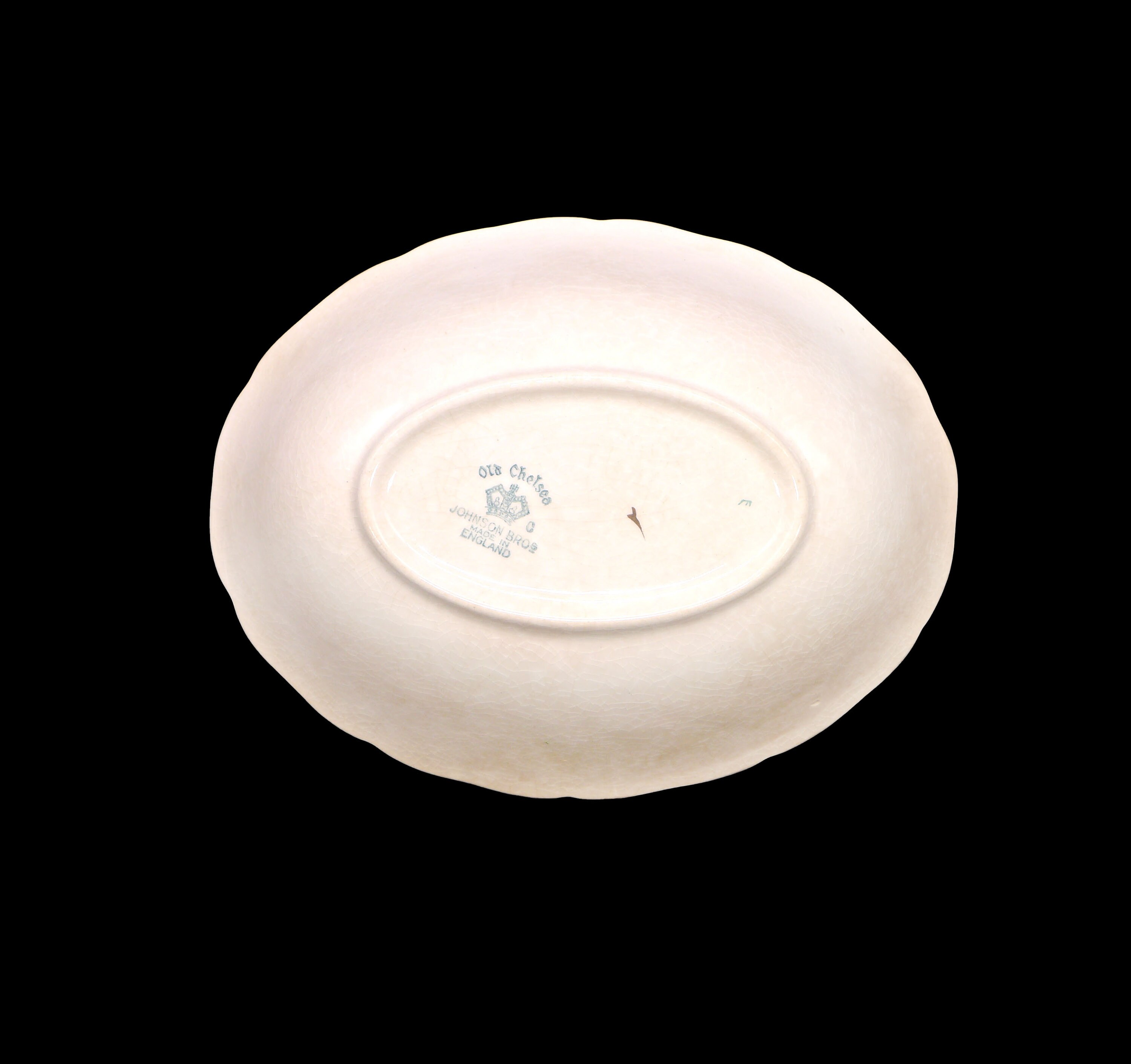 Johnson Brothers JB1193 Oval Serving Bowl. Old Chelsea