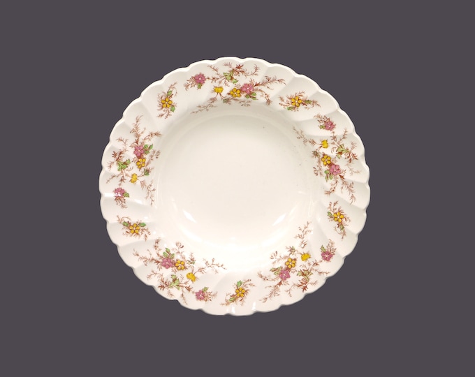 Myott Heritage M411PU rimmed soup bowl made in England. Sold individually.