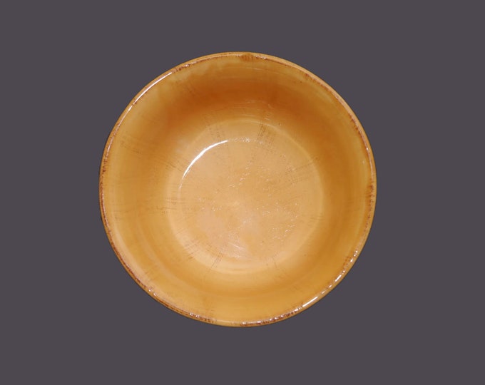 Pier 1 Toscana Gold large round salad serving bowl made in Italy. Sold individually.