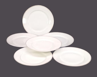 Antique MZ Austria Altrohlau A-1936 bread, dessert plates. Set of 6. Flaws.