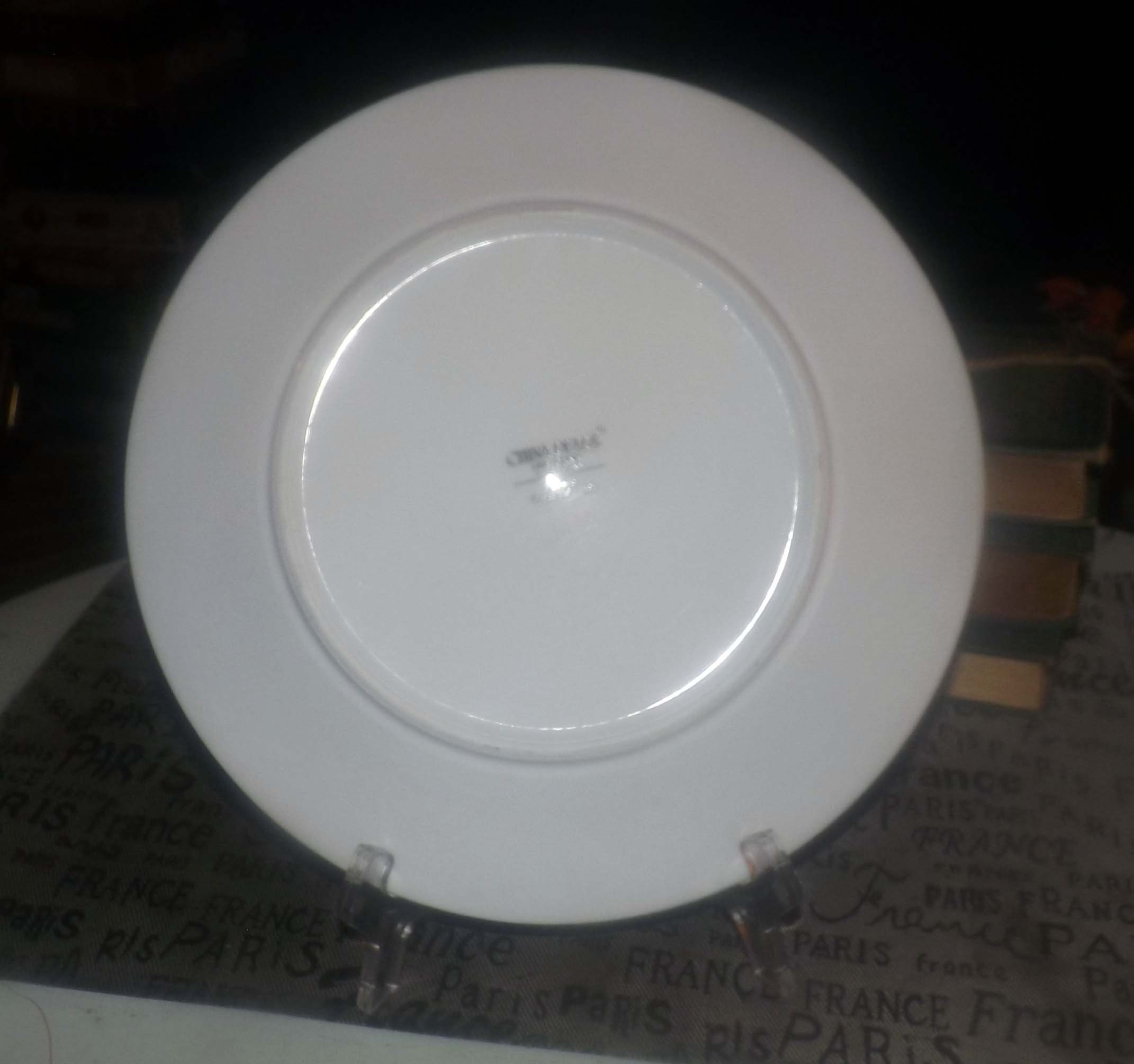 Vintage (1980s) China Pearl Liling China Olivia 1699 dinner plate