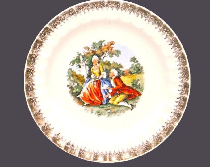 Vintage Cronin China George & Martha Washington bread plate.