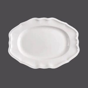 Villeroy & Boch Manoir oval platter made in Luxembourg.
