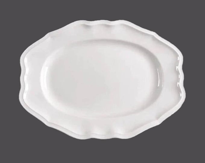 Villeroy & Boch Manoir oval platter made in Luxembourg.
