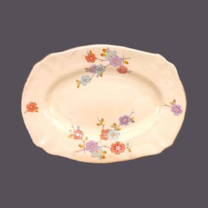 Vintage Royal Staffordshire Honeyglaze 9001M sandwich platter made England.