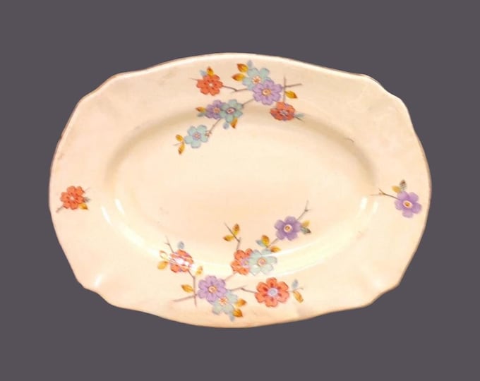 Arthur J. Wilkinson | Royal Staffordshire Honeyglaze 9001M sandwich platter made in England. Flaws (see below).