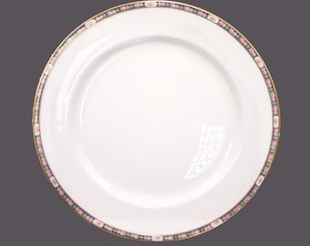 Antique John Maddock MAD7 dinner plate. Royal Vitreous Ironstone, England