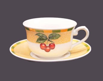 Vintage Churchill China Somerset cup and saucer set made in England.