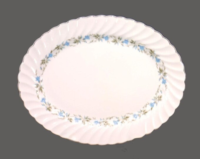 Johnson Brothers JB482 | Sovereign Potters Morning Glory oval platter.