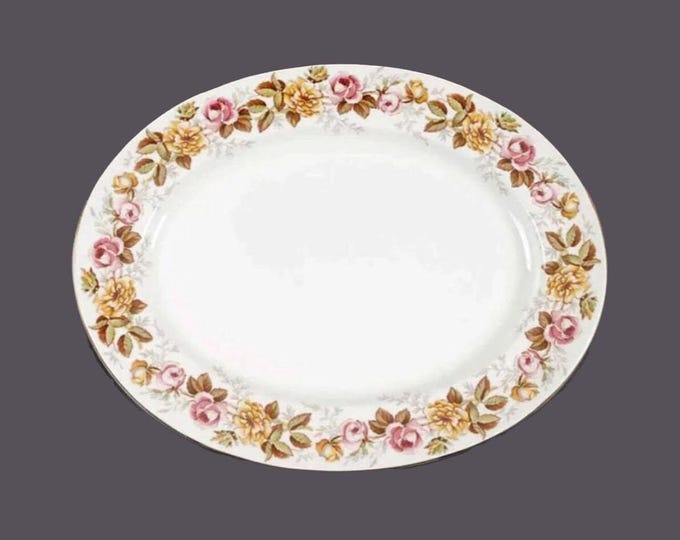 Coalport Rosalinda oval platter made in England. Choice of size sold individually.