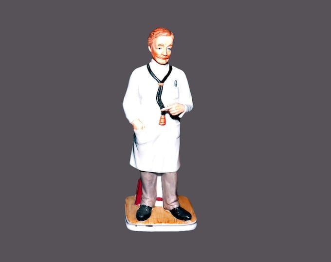 Giftcraft Doctor figurine. Porcelain bisque. Great doctor gift. Made in Thailand.