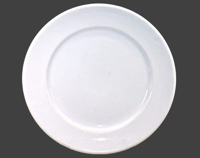 Grindley Lupin Petal Blue dinner plate. Smooth edge. Made in England. Flaw (see below).