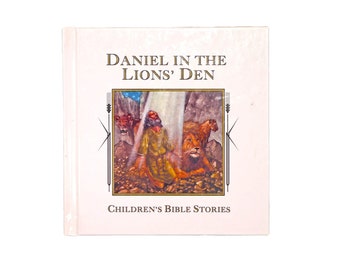Vintage Daniel in the Lion's Den Hardcover: Children's Bible Stories, 1992