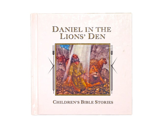 Daniel in the Lion's Den hardcover book. Marlene Targ Brill. Children's Bible Stories Book 1.