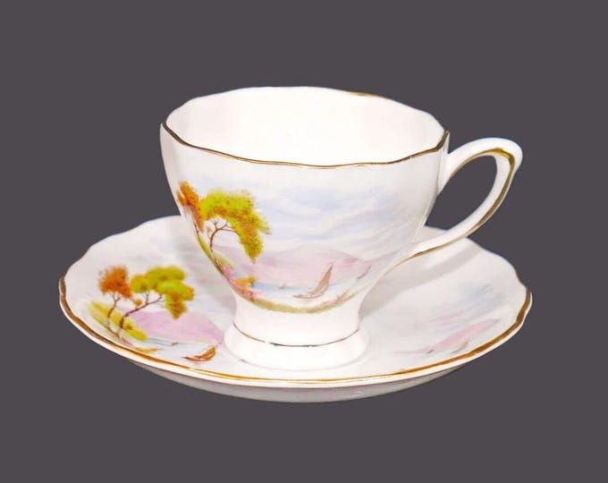 Colclough 1646 cup and saucer set. Bone china made in England.