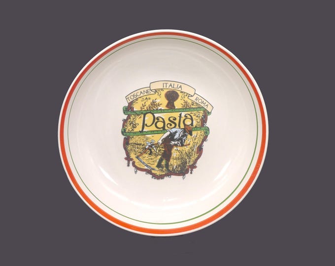 Casa Elite Toscane Italia Roma individual pasta bowl. Sold individually.