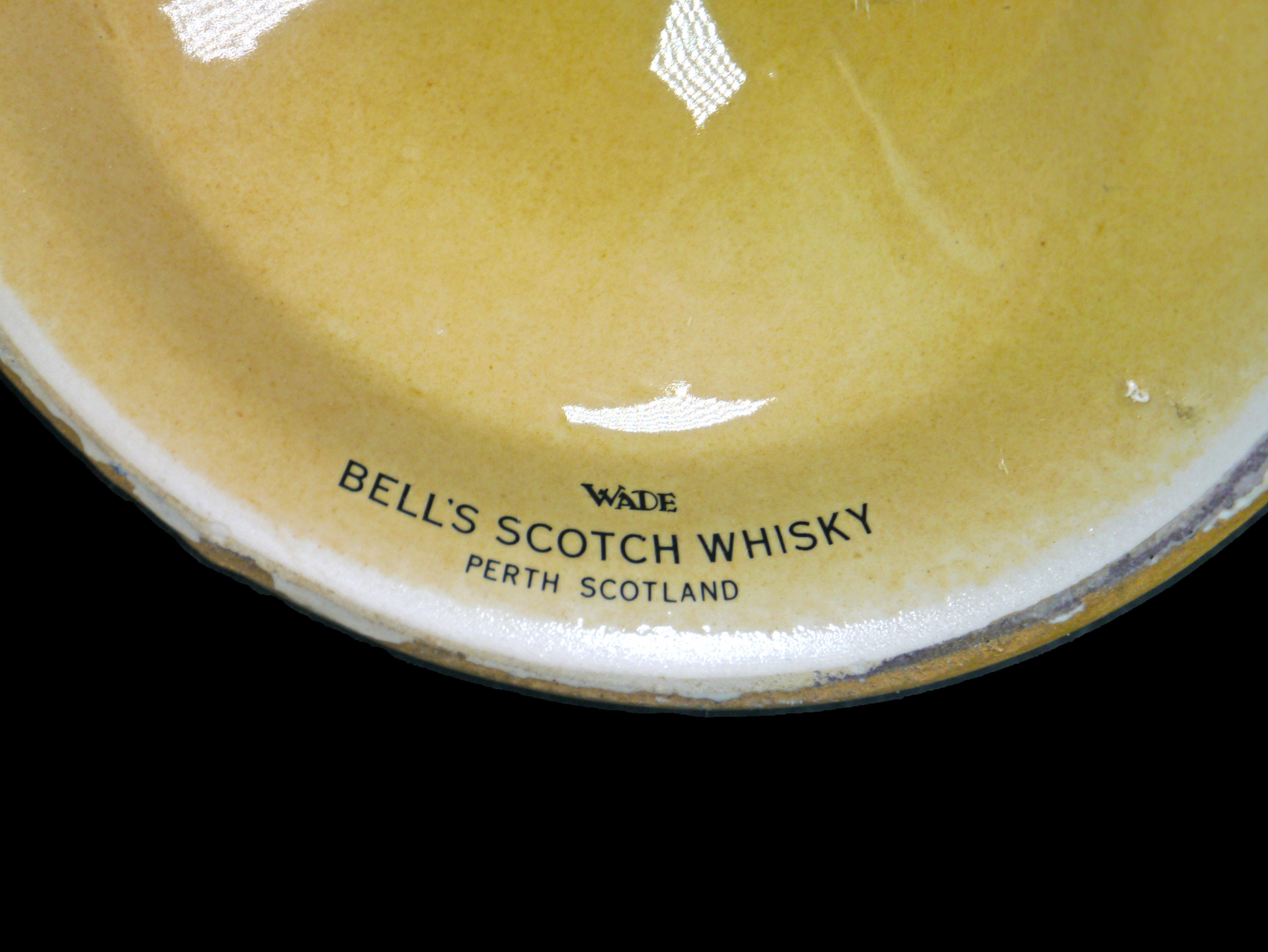 Bell's Whisky ceramic decanter with original corked cap. Jug made in