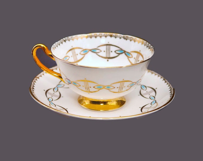 Royal Grafton 8749 bone china cup and saucer set made in England.